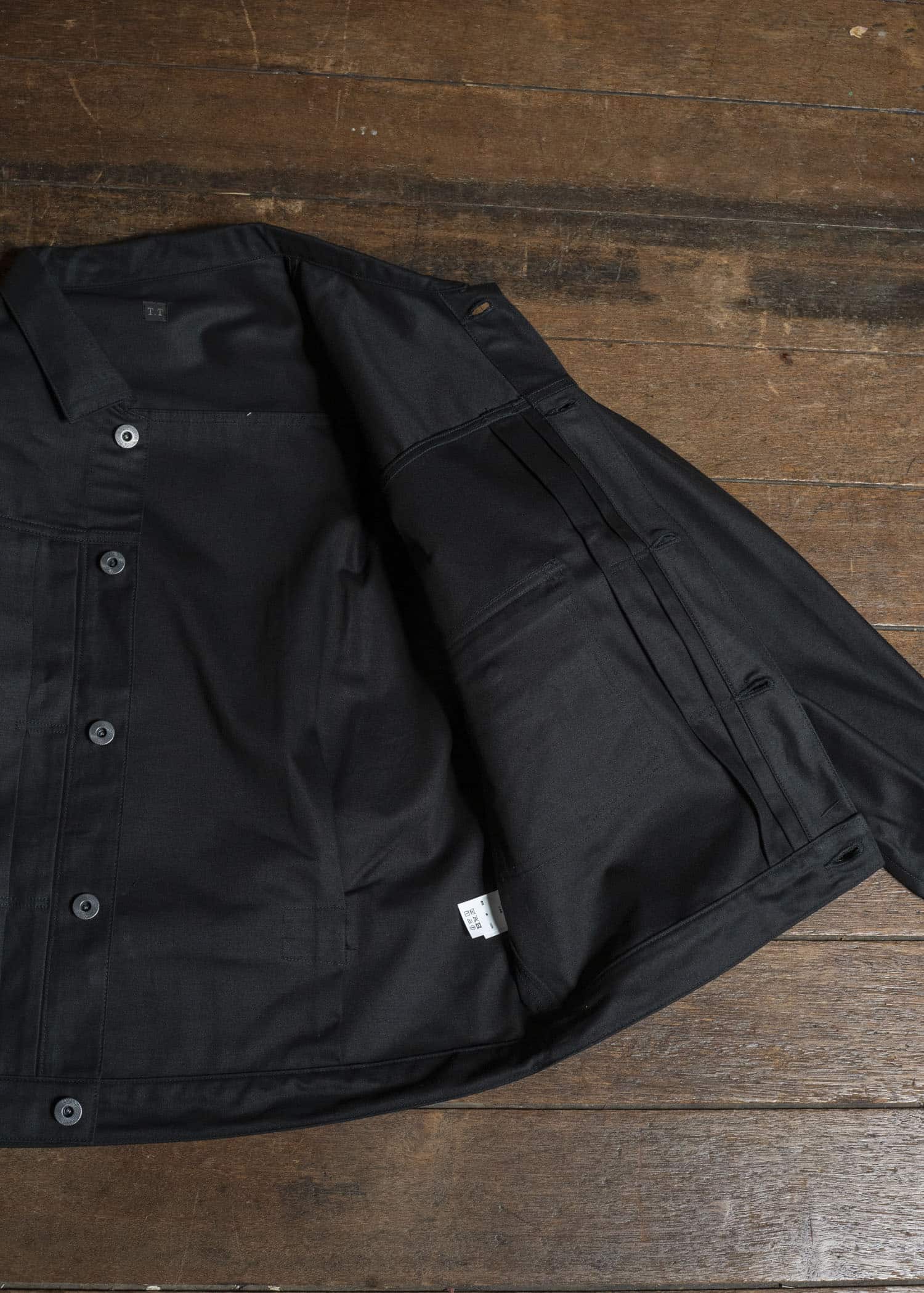 Taiga Takahashi Lot.333-Black Buckle-Backed Jacket C.1930’S Black