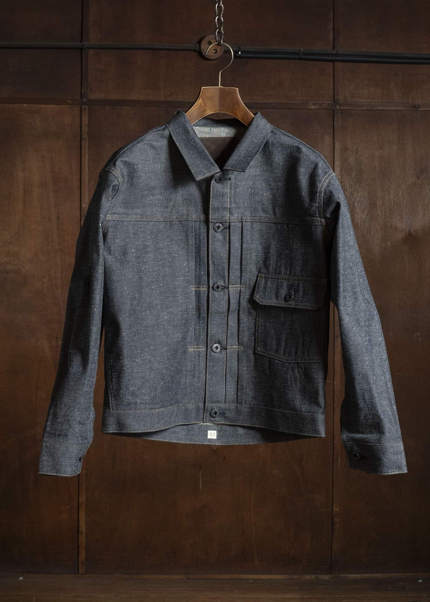 Taiga Takahashi Lot.720-Raw Indigo Denim Jacket C.1930’S Raw Indigo