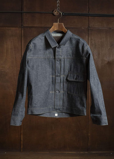 Taiga Takahashi Lot.720-Raw Indigo Denim Jacket C.1930’S Raw Indigo