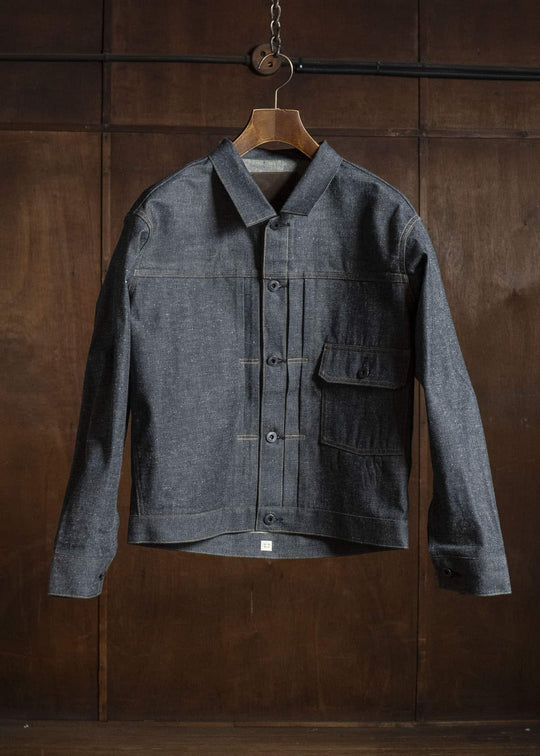 Taiga Takahashi Lot.720-Raw Indigo Denim Jacket C.1930’S Raw Indigo