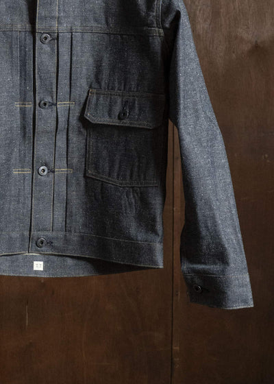 Taiga Takahashi Lot.720-Raw Indigo Denim Jacket C.1930’S Raw Indigo