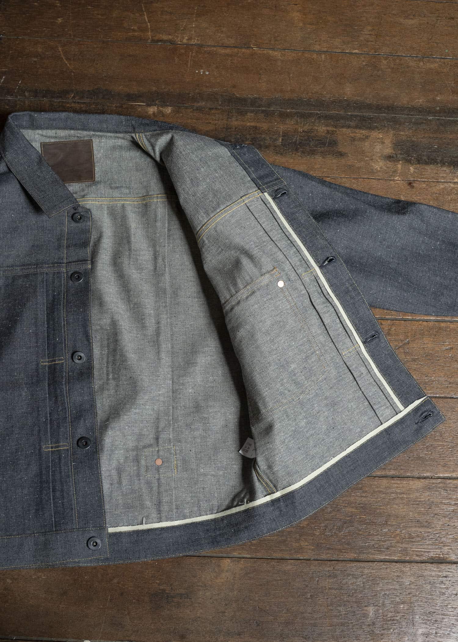 Taiga Takahashi Lot.720-Raw Indigo Denim Jacket C.1930’S Raw Indigo