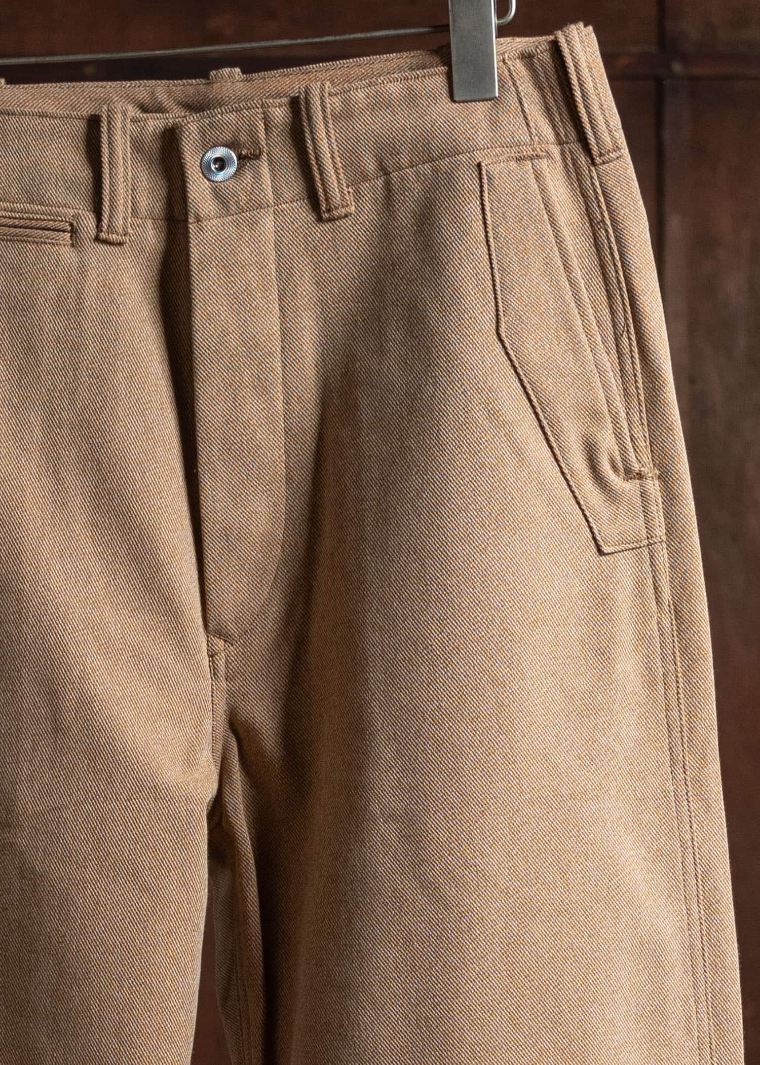 Taiga Takahashi Engineer Trousers Camel Lot.202