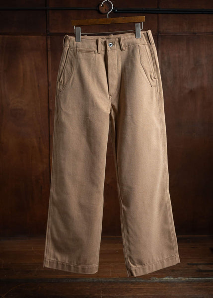 Taiga Takahashi Engineer Trousers Camel Lot.202