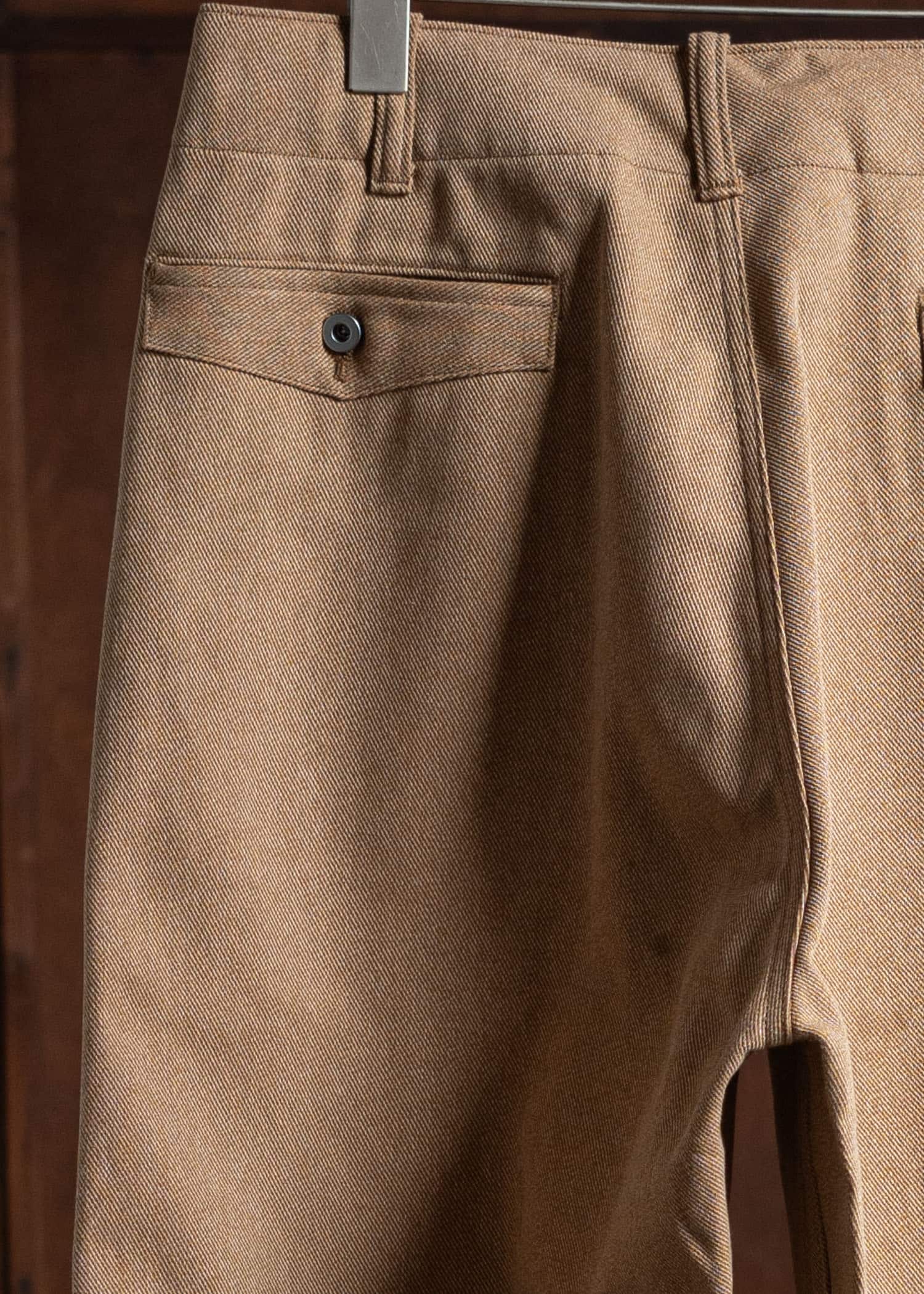 Taiga Takahashi Engineer Trousers Camel Lot.202