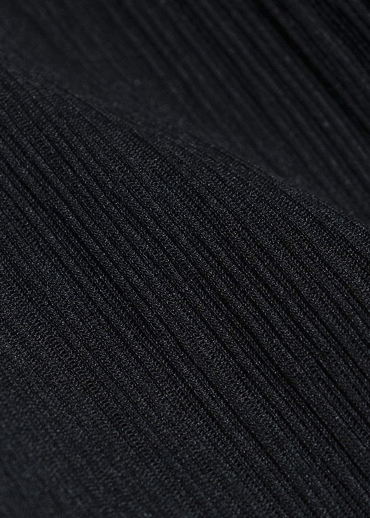 Professor.E STRUCTURED OVERSIZED SHIRT BLACK 26SS-WNS-LSH-03