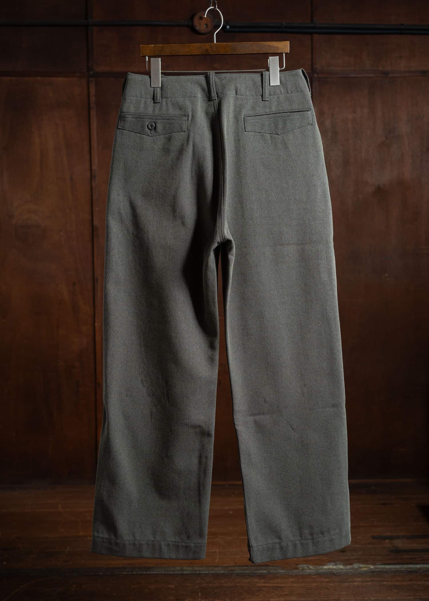 Taiga Takahashi Engineer Trousers Sage Green Lot.202