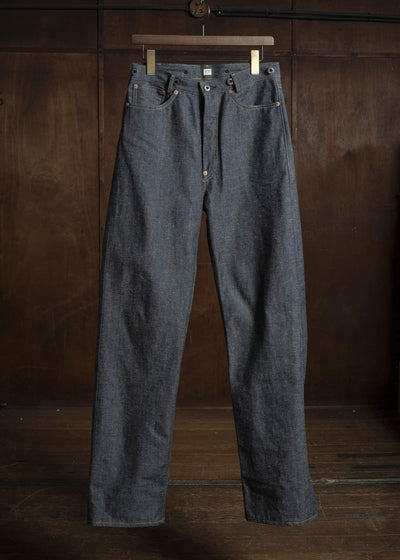 Taiga Takahashi Lot.721-Raw Indigo Denim Trousers C.1930’S Raw Indigo