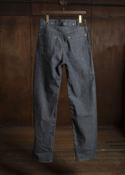 Taiga Takahashi Lot.721-Raw Indigo Denim Trousers C.1930’S Raw Indigo