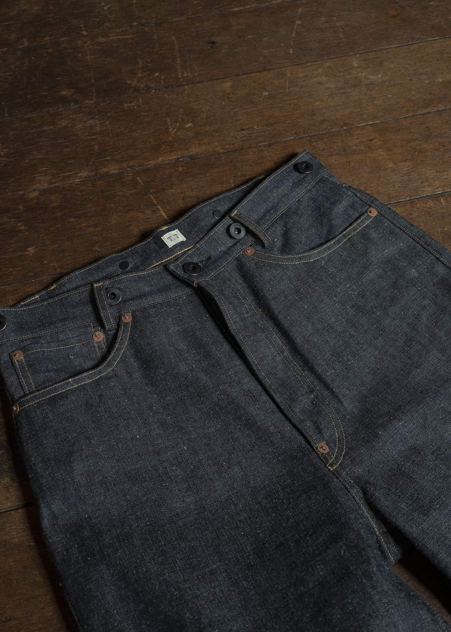Taiga Takahashi Lot.721-Raw Indigo Denim Trousers C.1930’S Raw Indigo