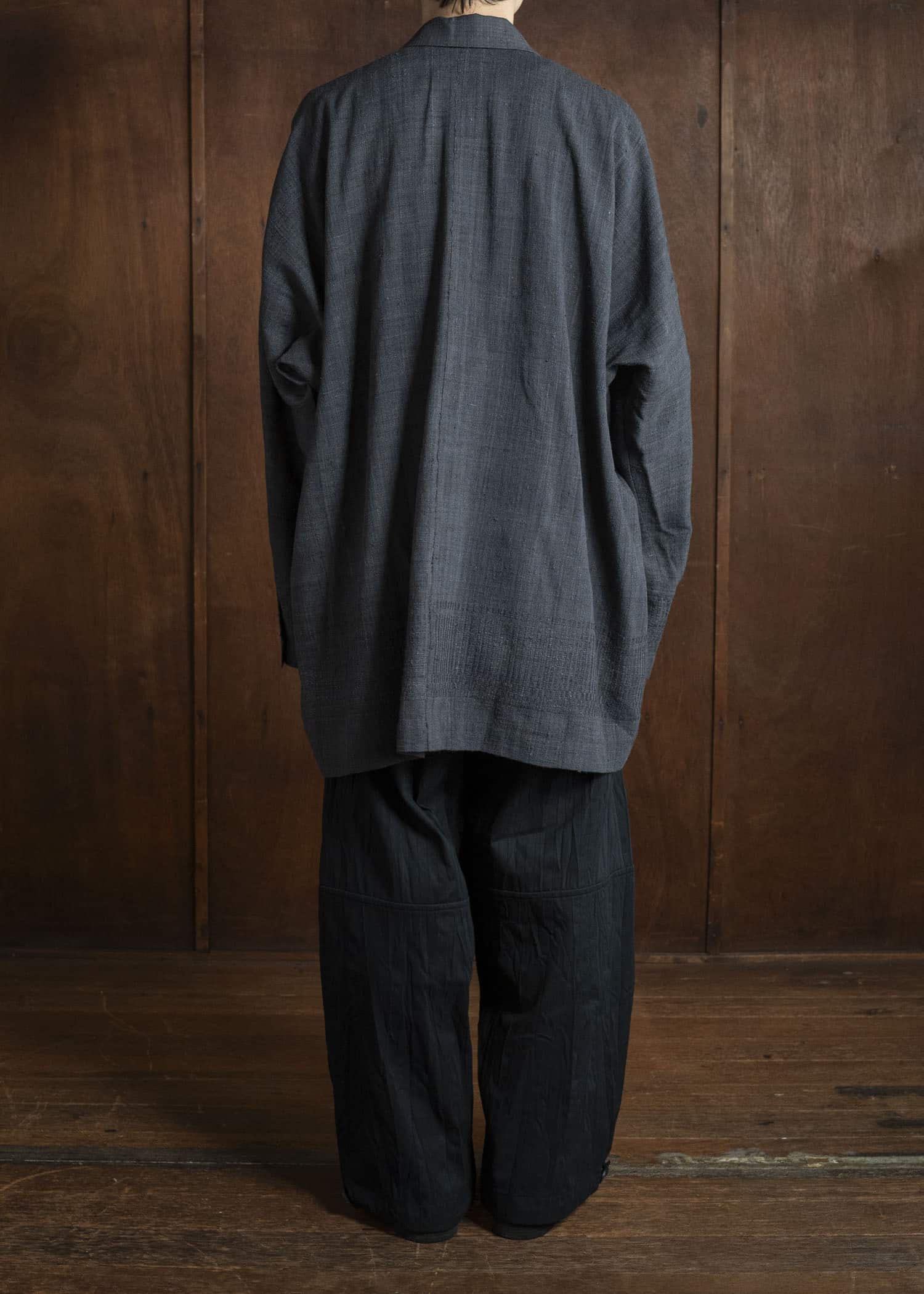 JAN-JAN VAN ESSCHE SHIRT#112 HANDWOVEN ERI FERMENTED