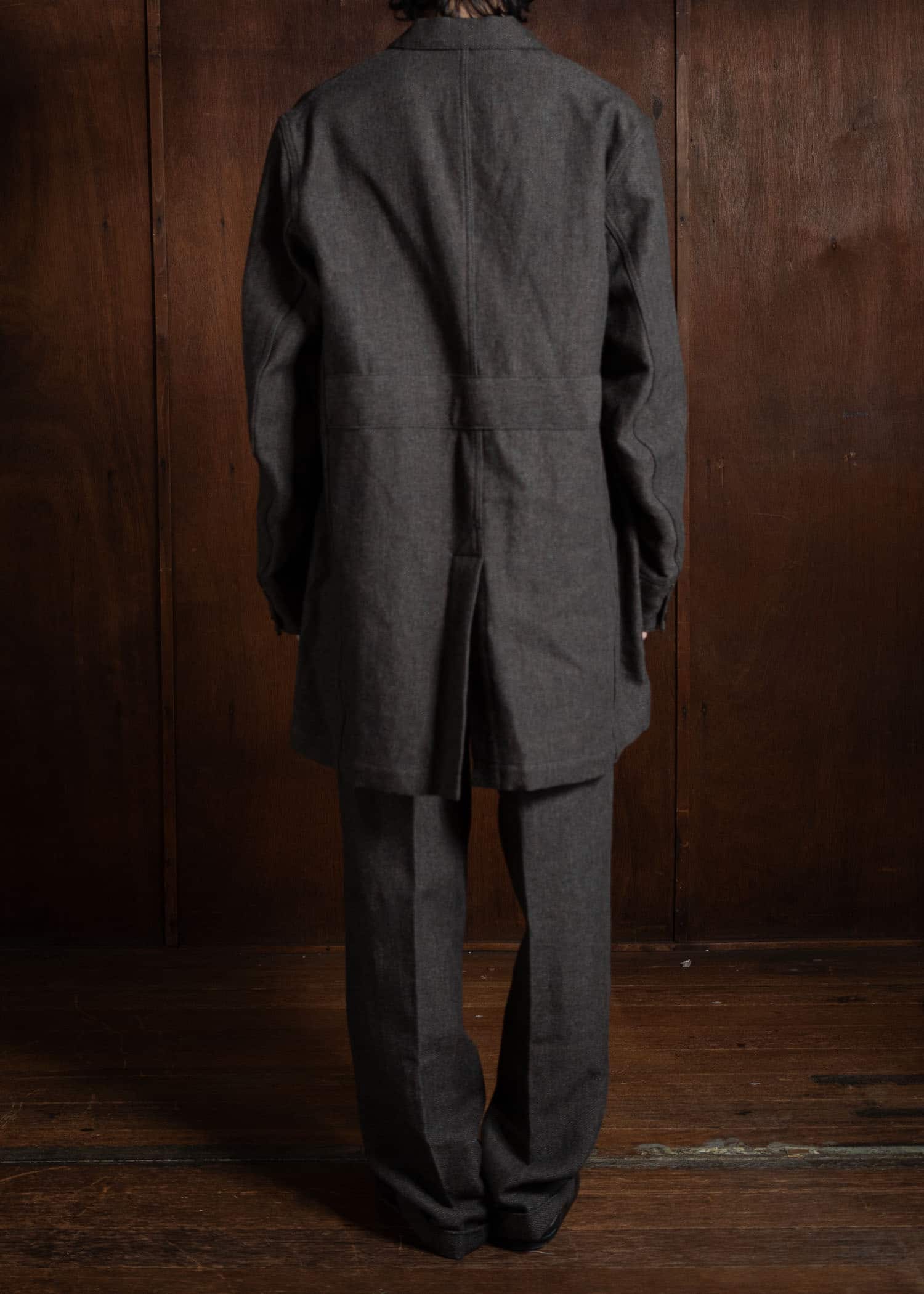 Taiga Takahashi Work Coat Gray Lot.407