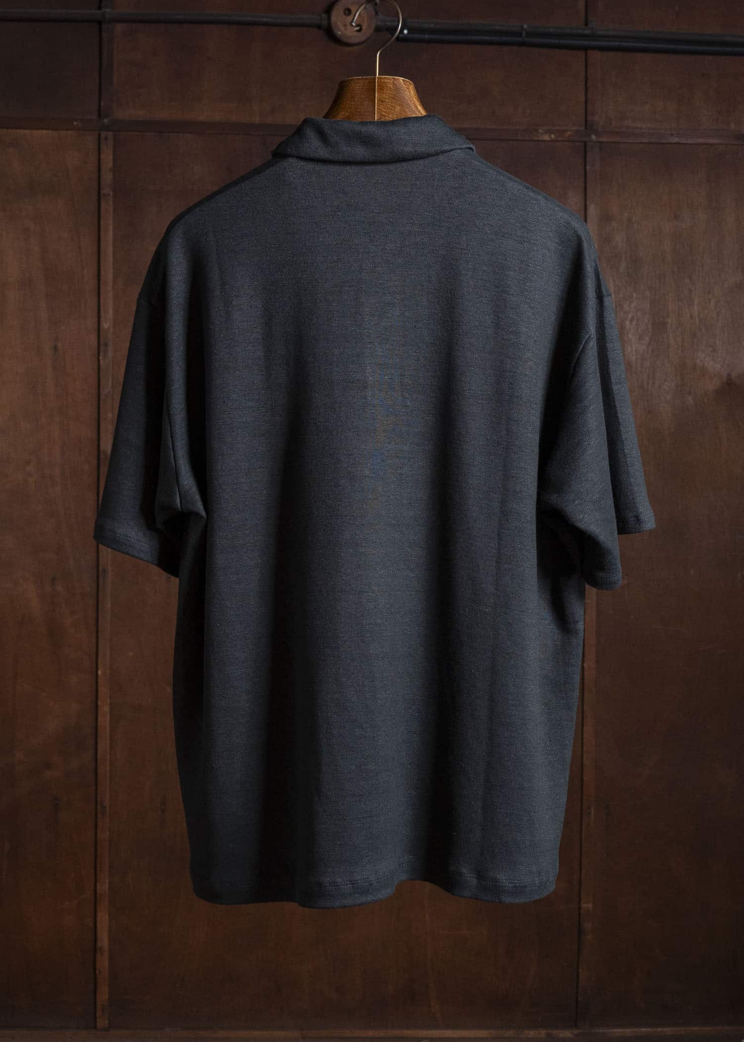 YOKO SAKAMOTO YS-26SS-82-BLACK Polo BLACK