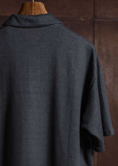 YOKO SAKAMOTO YS-26SS-82-BLACK Polo BLACK