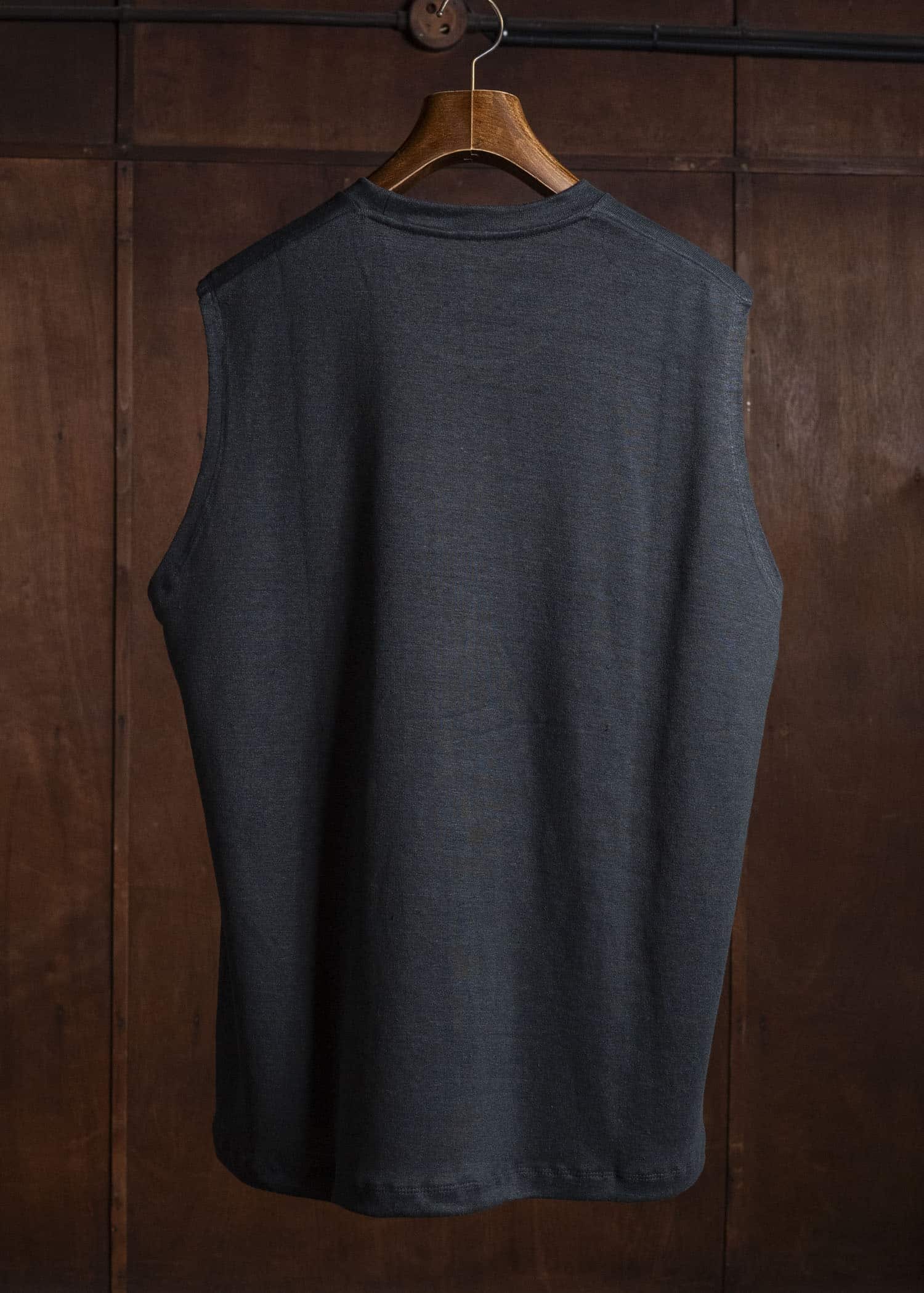 YOKO SAKAMOTO YS-26SS-83-BLACK Sleeveless Top BLACK
