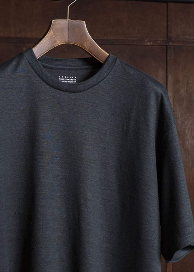 YOKO SAKAMOTO YS-26SS-81-BLACK T-Shirt BLACK