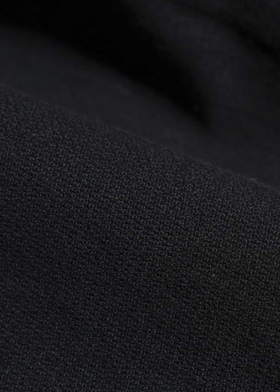 Professor.E BUTTON DRAFT SHORTS BLACK 26SS-PE-TRS-01