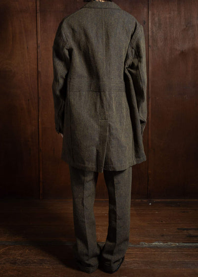 Taiga Takahashi Work Coat Brown Lot.407