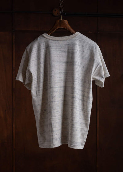 Taiga Takahashi Lot.601 Tee Shirt HEATHER IVORY