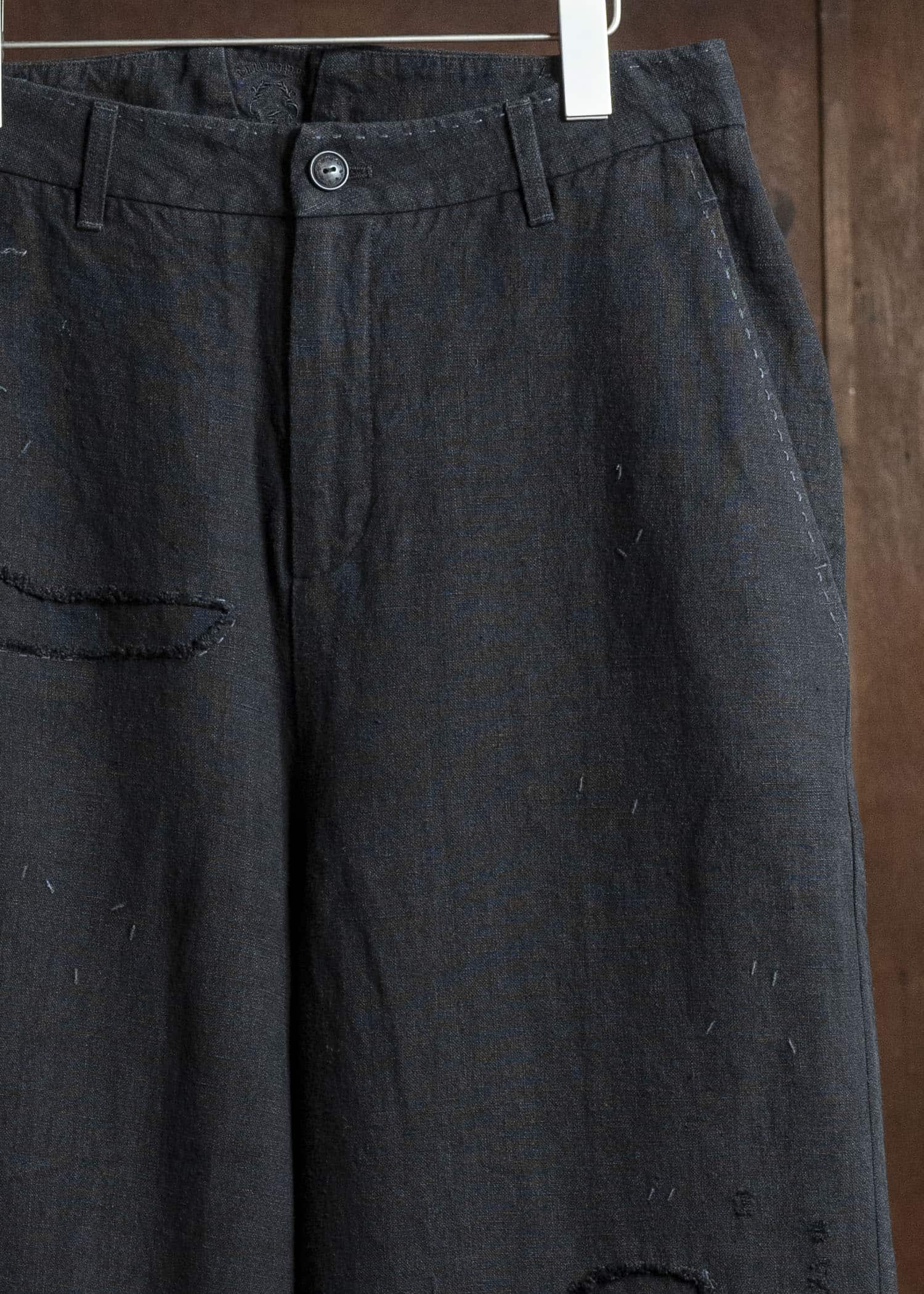 Professor.E REPAIRED CHINO BLACK 26SS-PE-TRL-01