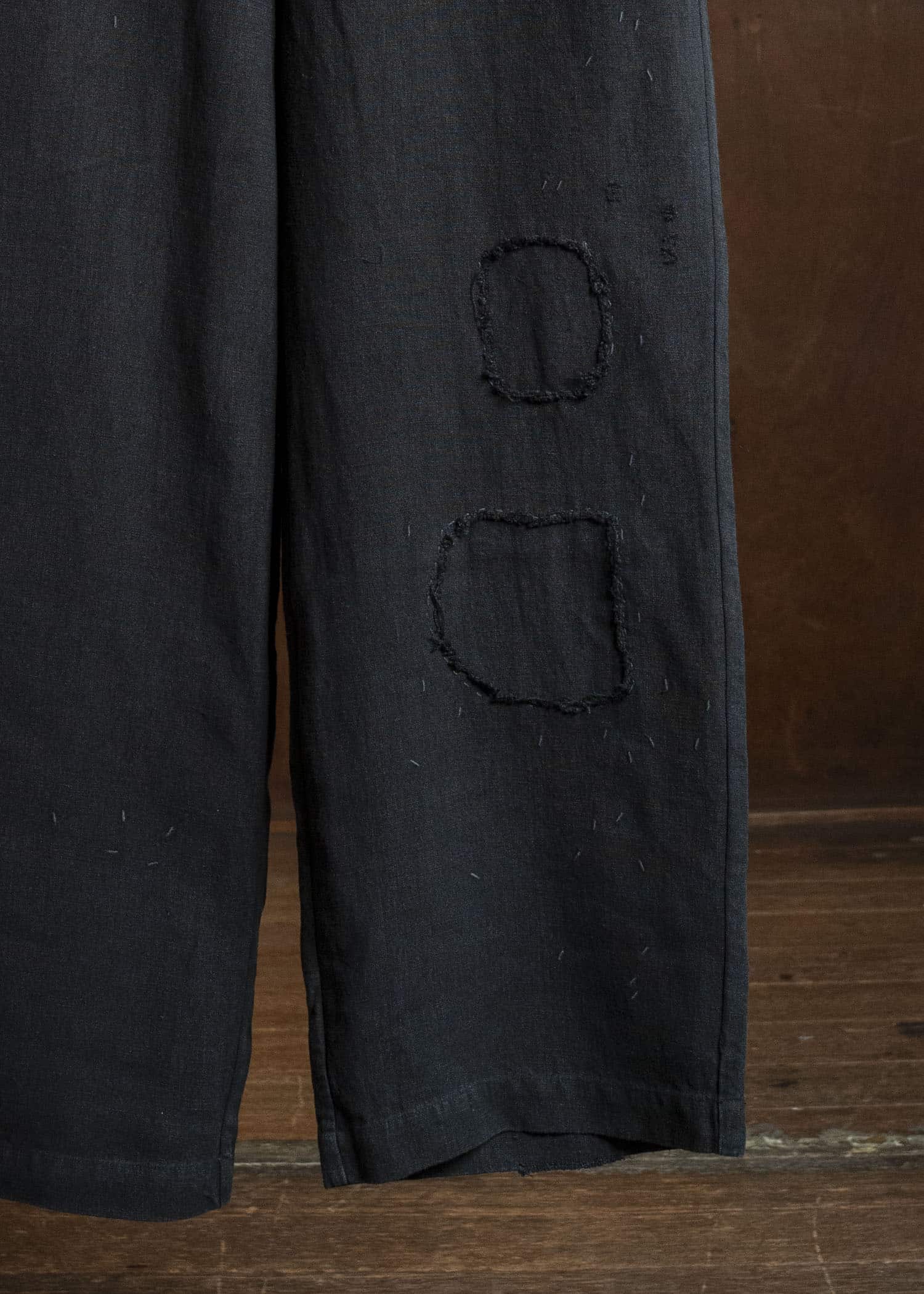 Professor.E REPAIRED CHINO BLACK 26SS-PE-TRL-01