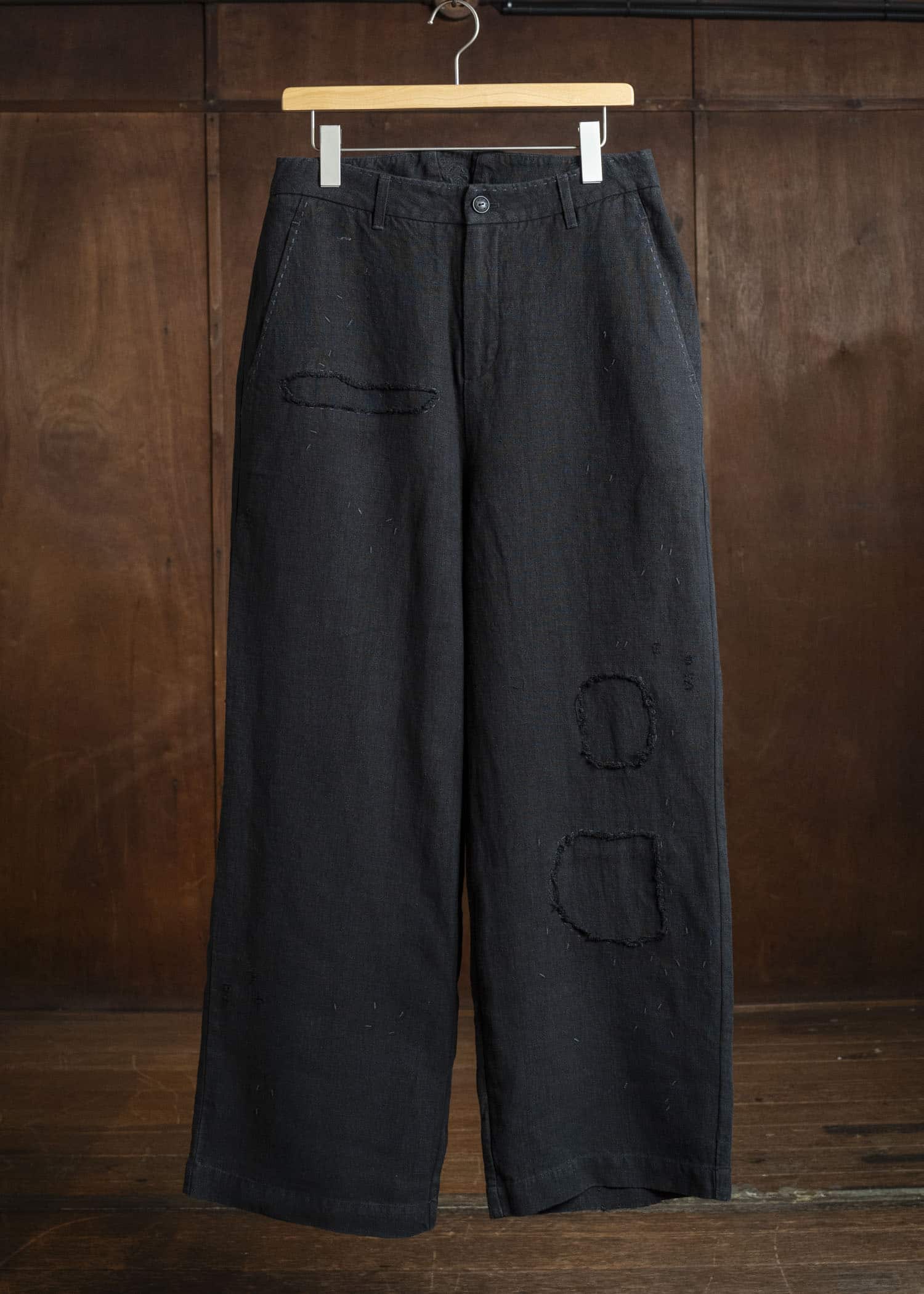 Professor.E REPAIRED CHINO BLACK 26SS-PE-TRL-01