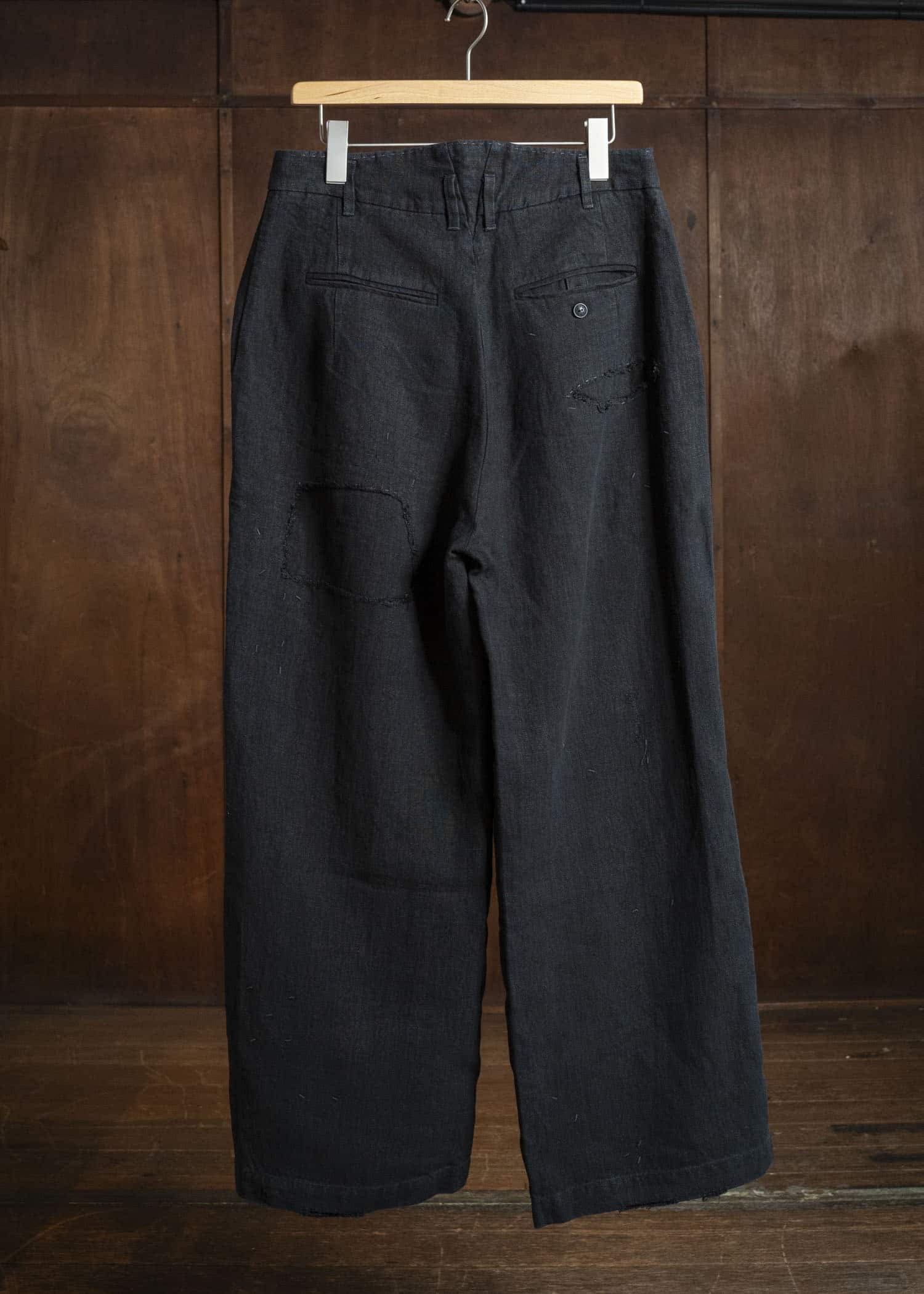 Professor.E REPAIRED CHINO BLACK 26SS-PE-TRL-01