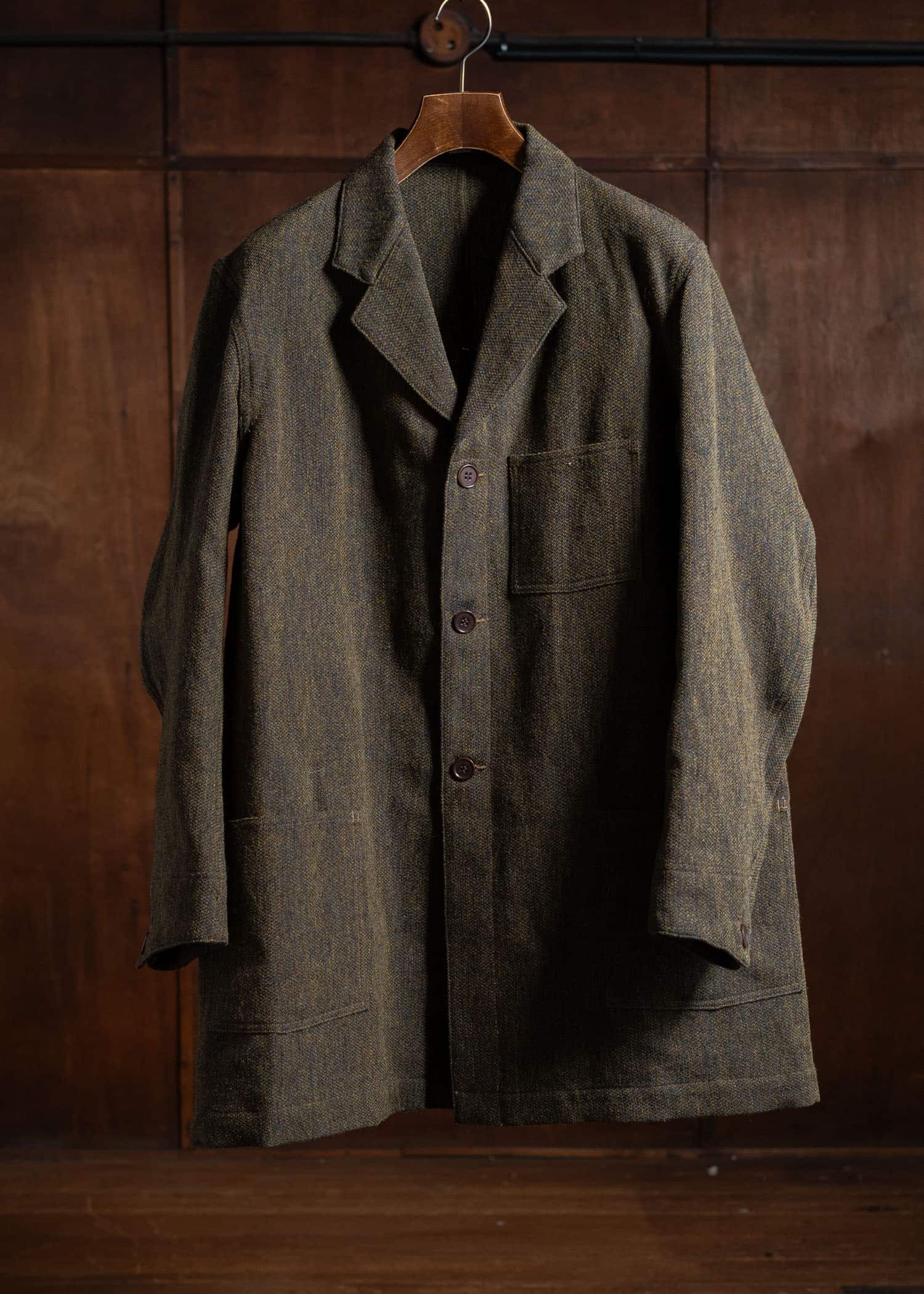 Taiga Takahashi Work Coat Brown Lot.407