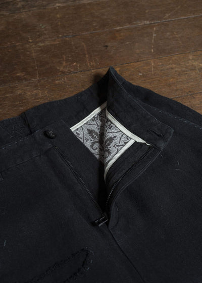 Professor.E REPAIRED CHINO BLACK 26SS-PE-TRL-01