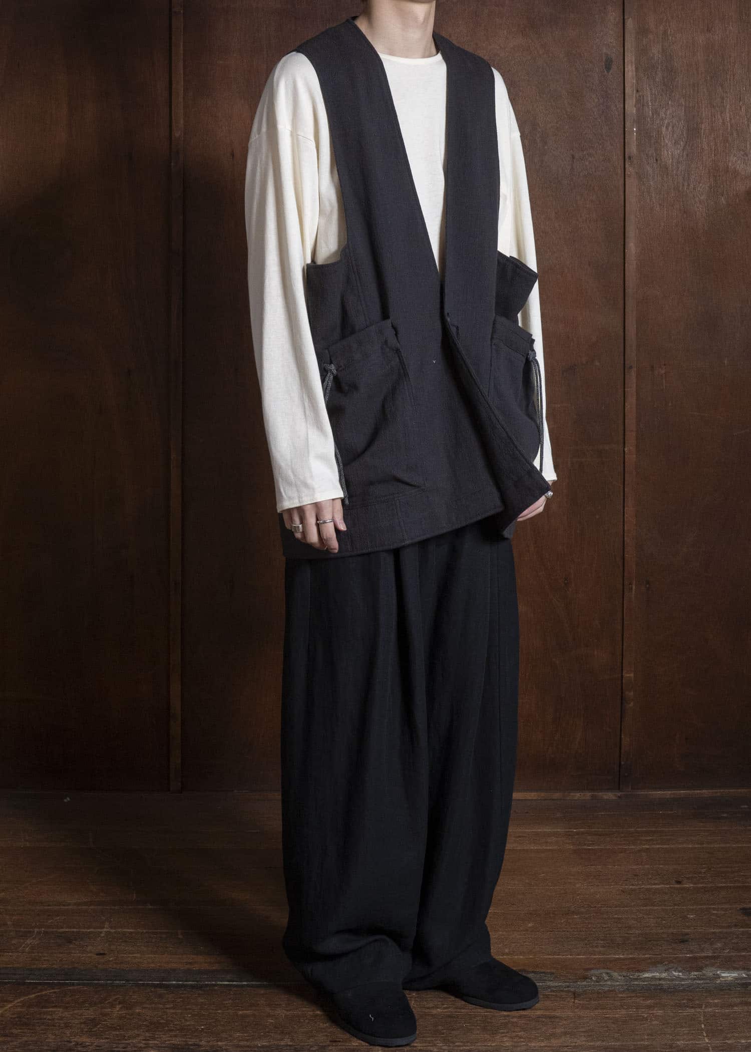 shi shi 26S2T2DB KURA-vest bag DB