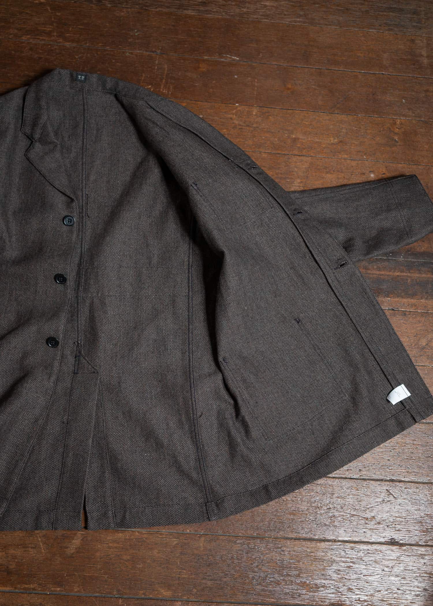 Taiga Takahashi Work Coat Gray Lot.407