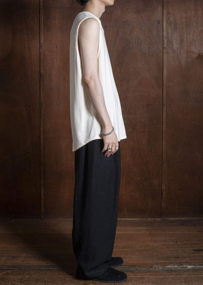 shi shi 26S3C2KN COCOON-wide tank top KN
