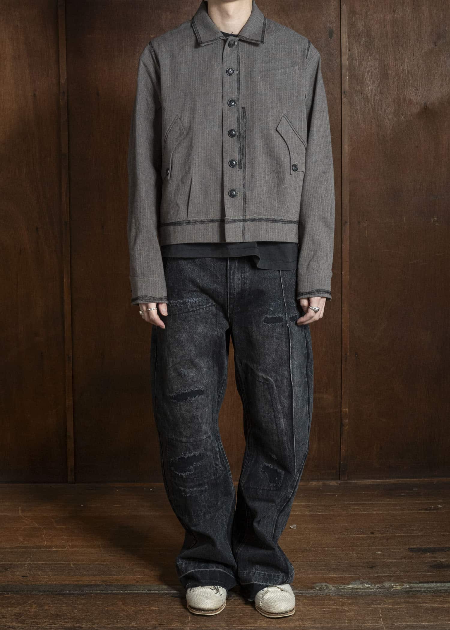 Professor.E “WIP” JKT GREY 26SS-PE-JKT-07
