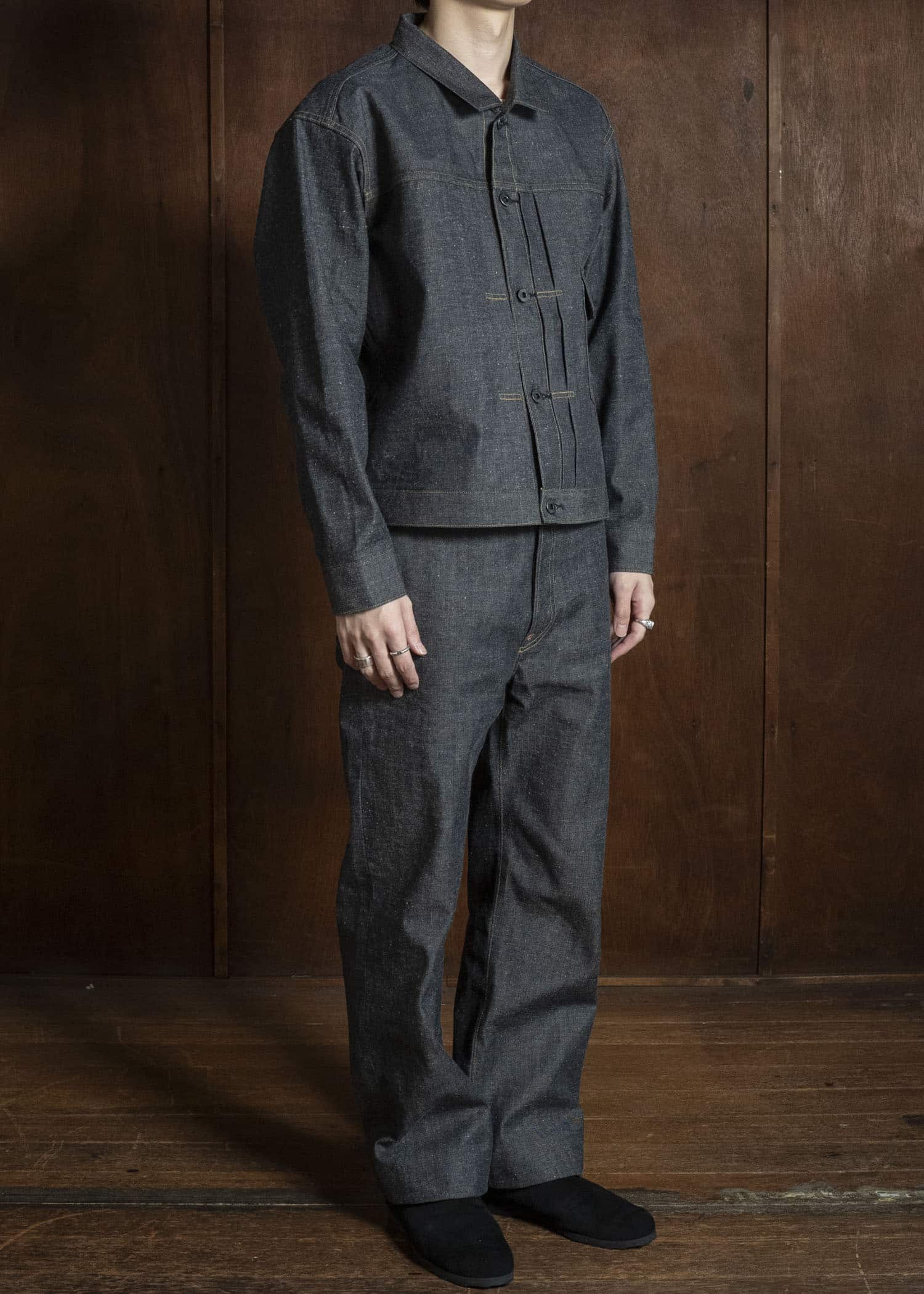 Taiga Takahashi Lot.721-Raw Indigo Denim Trousers C.1930’S Raw Indigo