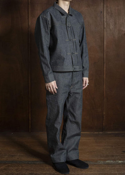 Taiga Takahashi Lot.721-Raw Indigo Denim Trousers C.1930’S Raw Indigo