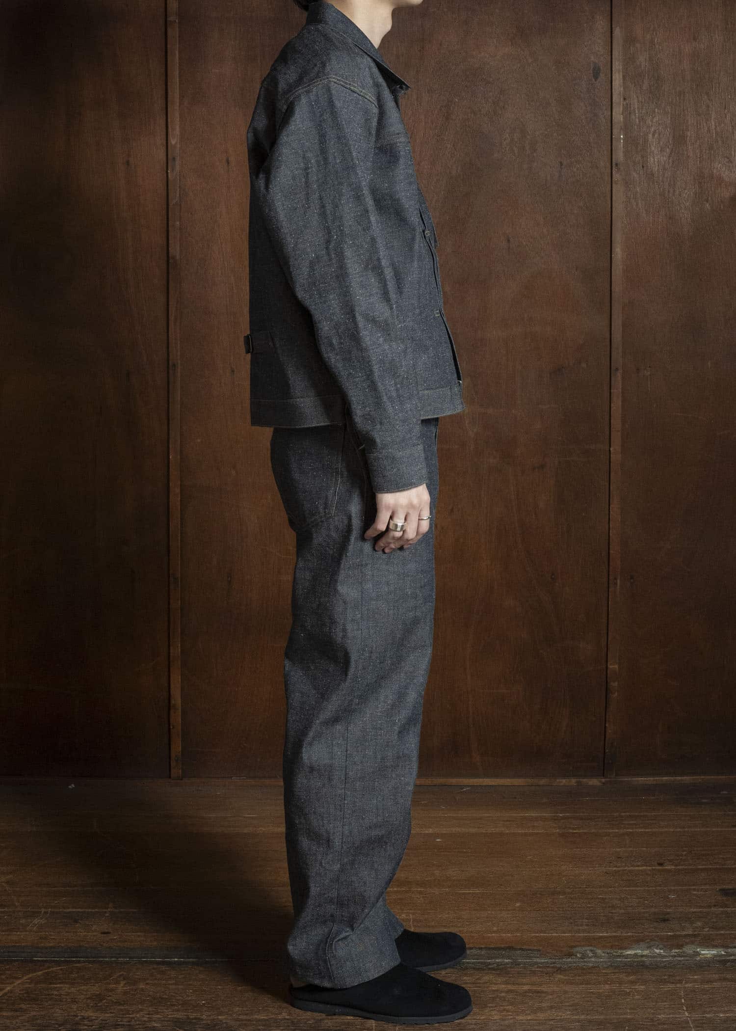 Taiga Takahashi Lot.721-Raw Indigo Denim Trousers C.1930’S Raw Indigo