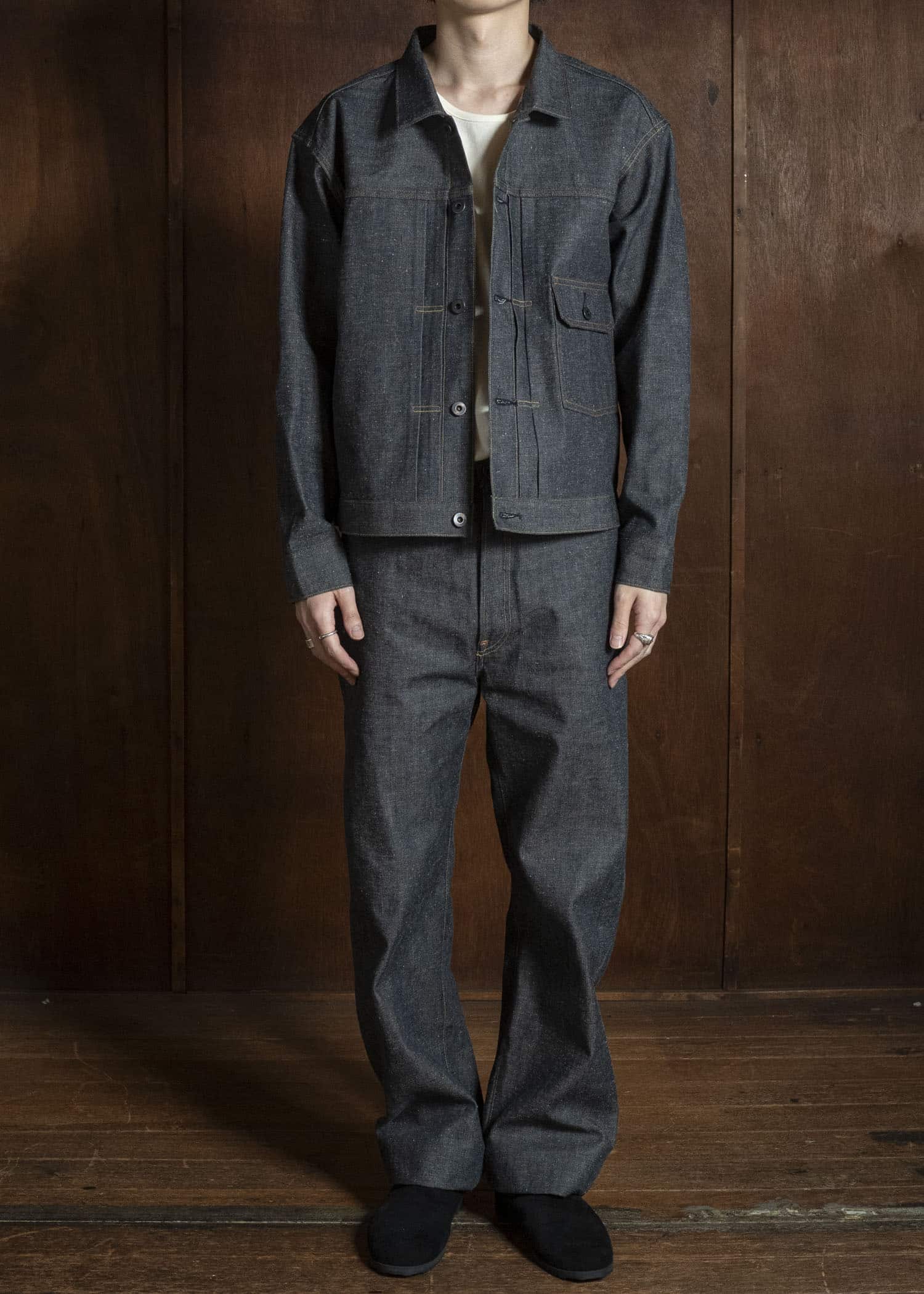 Taiga Takahashi Lot.720-Raw Indigo Denim Jacket C.1930’S Raw Indigo