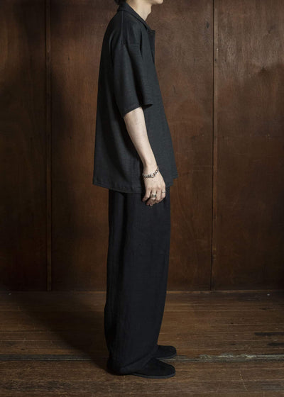 YOKO SAKAMOTO YS-26SS-82-BLACK Polo BLACK