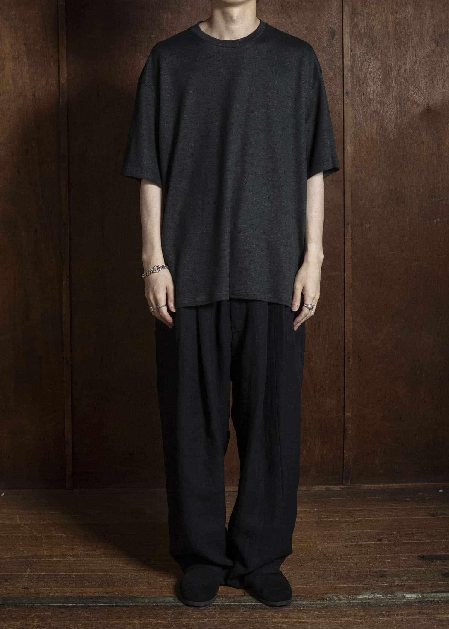 YOKO SAKAMOTO YS-26SS-81-BLACK T-Shirt BLACK