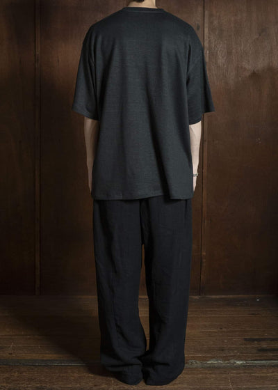 YOKO SAKAMOTO YS-26SS-81-BLACK T-Shirt BLACK