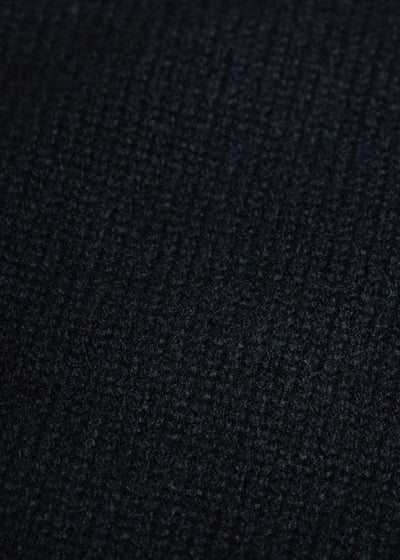 YOKO SAKAMOTO Raglan Crew Neck Knit Black YS-24AW-96-Black