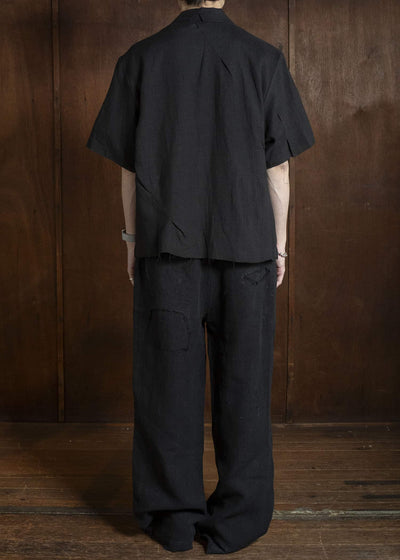 Professor.E CHECK SS BLACK 26SS-PE-SSH-01