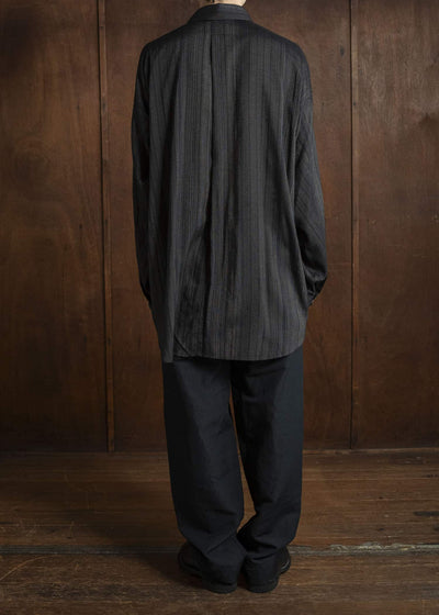 JAN-JAN VAN ESSCHE SHIRT#106 REGULAR FIT LONG SLEEVE SHIRT Light Shiring Multi Striped