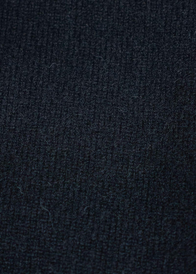 YOKO SAKAMOTO High Neck Knit Black YS-24AW-99-Black