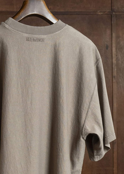 HED MAYNER COTTON JERSEY T-SHIRT BROWN HMMC70007THC293