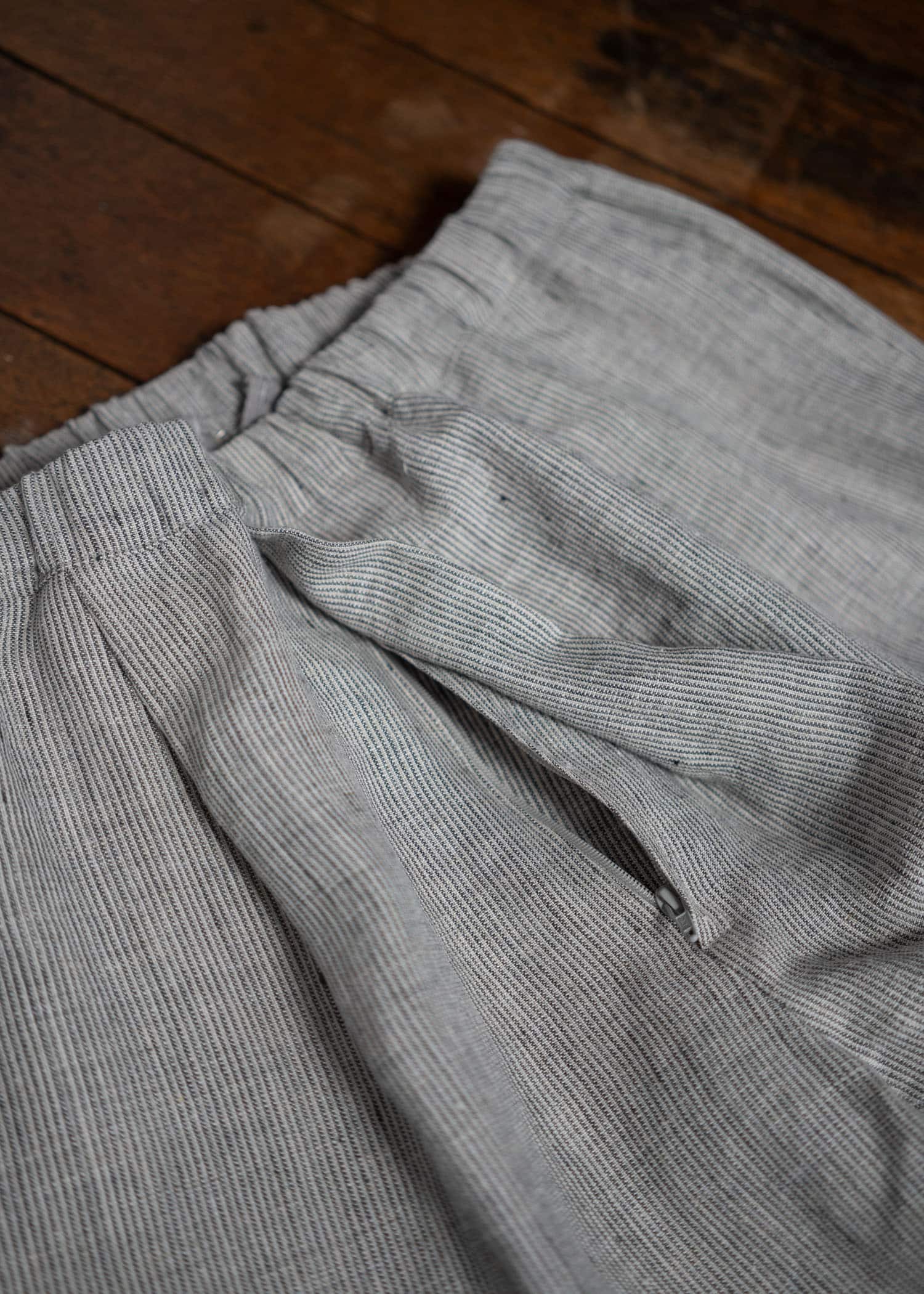 Jurgen Lehl Linen Shrink Wide Shorts J0142FPM503-10