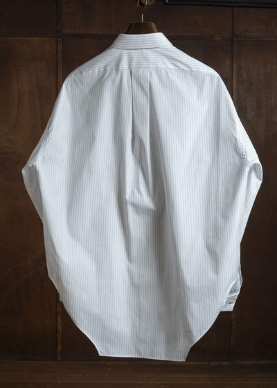 HED MAYNER PIN STRIPED COTTON SHIRT WHITE PIN STRIPE HMMC60048AHC264