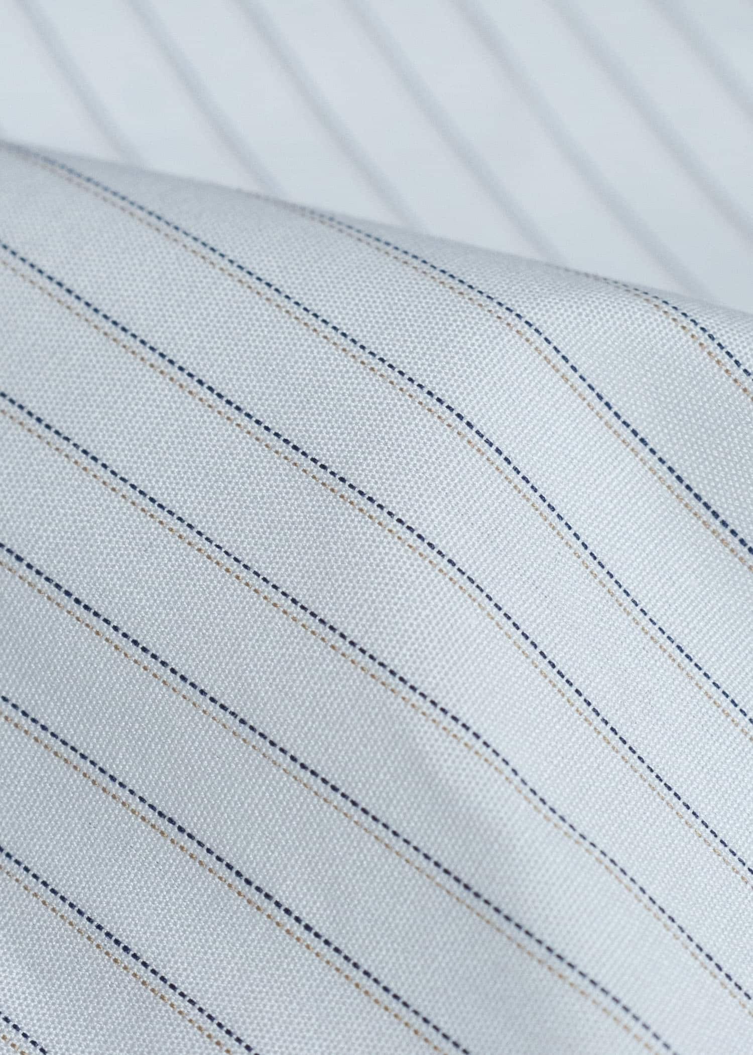 HED MAYNER PIN STRIPED COTTON SHIRT WHITE PIN STRIPE HMMC60048AHC264