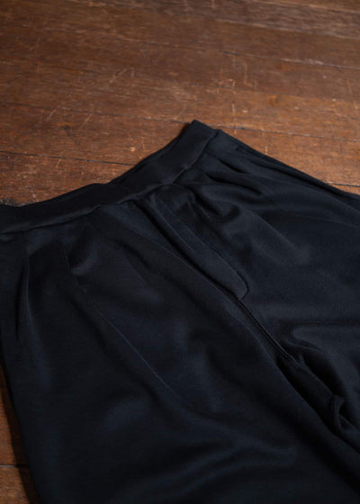 YOKO SAKAMOTO Super Highwet Hakama Pants Black YS-24AW-106-Black