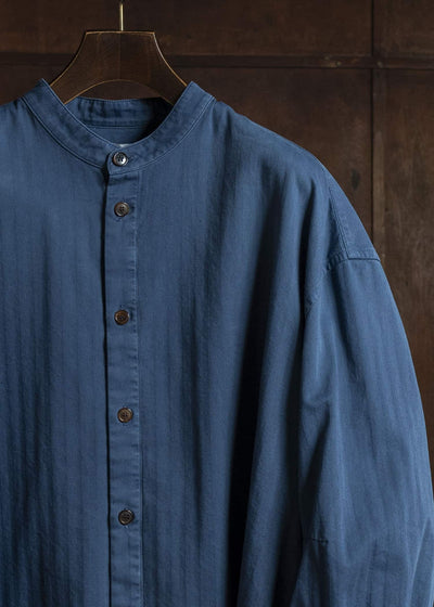 HED MAYNER WORKER DENIM SHIRT BLUE HMMC67034RHC302